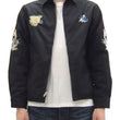 Load image into Gallery viewer, Tailor Toyo Reversible Vietnam Jacket with Insulation - Men's Modern Reinterpretation of Viet-Jumper Vietnam Souvenir Jacket / TT15800-119 Black
