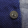 Load image into Gallery viewer, Momotaro Jeans Indigo Sashiko Vest Men's Casual V-neck Button Front Work Vest Waistcoat 04-010