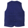Load image into Gallery viewer, Momotaro Jeans Indigo Sashiko Vest Men's Casual V-neck Button Front Work Vest Waistcoat 04-010