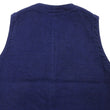 Load image into Gallery viewer, Momotaro Jeans Indigo Sashiko Vest Men's Casual V-neck Button Front Work Vest Waistcoat 04-010