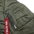 Load image into Gallery viewer, Alpha Industries N-3B Parka 20094 Men's Modern Fit Military Inspired Thigh-Length Padded Nylon Hooded Coat Jacket 20094-576 Replica-Gray