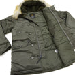 Load image into Gallery viewer, Alpha Industries N-3B Parka 20094 Men's Modern Fit Military Inspired Thigh-Length Padded Nylon Hooded Coat Jacket 20094-576 Replica-Gray