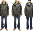 Load image into Gallery viewer, Alpha Industries N-3B Parka 20094 Men's Modern Fit Military Inspired Thigh-Length Padded Nylon Hooded Coat Jacket 20094-576 Replica-Gray