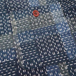 Load image into Gallery viewer, Studio D'Artisan Sashiko Shirt Men's Casual Boro Noragi Long-Sleeve Work Shirt SDA 5651 Blue