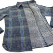 Load image into Gallery viewer, Studio D'Artisan Sashiko Shirt Men's Casual Boro Noragi Long-Sleeve Work Shirt SDA 5651 Blue