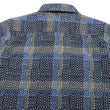 Load image into Gallery viewer, Studio D'Artisan Sashiko Shirt Men's Casual Boro Noragi Long-Sleeve Work Shirt SDA 5651 Blue