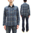Load image into Gallery viewer, Studio D'Artisan Sashiko Shirt Men's Casual Boro Noragi Long-Sleeve Work Shirt SDA 5651 Blue