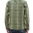 Load image into Gallery viewer, Studio D'Artisan Sashiko Shirt Men's Casual Boro Noragi Long-Sleeve Work Shirt SDA 5651 5651R Green