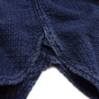 Laden Sie das Bild in den Galerie-Viewer, Studio D'artisan Indigo Sashiko Shirt Men's Heavyweight Sashiko Dobby Long Sleeve Button Up Work Shirt 5689
