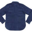Laden Sie das Bild in den Galerie-Viewer, Studio D'artisan Indigo Sashiko Shirt Men's Heavyweight Sashiko Dobby Long Sleeve Button Up Work Shirt 5689