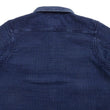 Laden Sie das Bild in den Galerie-Viewer, Studio D'artisan Indigo Sashiko Shirt Men's Heavyweight Sashiko Dobby Long Sleeve Button Up Work Shirt 5689