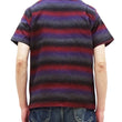 Load image into Gallery viewer, Studio D'artisan Shirt Men's Horizontal Gradient-Effect Striped Resort Collar Button Up Shirt with Traditional Japanese Natural Plant Dyes 5708