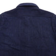Load image into Gallery viewer, Studio D'artisan Indigo Sashiko Shirt SDA Men's Casual Long Sleeve Sashiko Dobby Button Up Work Shirt 5713 Dark-Indigo