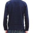 Load image into Gallery viewer, Studio D'artisan Indigo Sashiko Shirt SDA Men's Casual Long Sleeve Sashiko Dobby Button Up Work Shirt 5713 Dark-Indigo