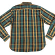 Load image into Gallery viewer, Studio D'artisan Plaid Flannel Shirt Men's Casual Heavyweight Cotton Long Sleeve Button-Up Work Shirt 5714 Green