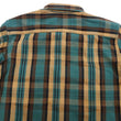 Load image into Gallery viewer, Studio D'artisan Plaid Flannel Shirt Men's Casual Heavyweight Cotton Long Sleeve Button-Up Work Shirt 5714 Green