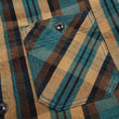 Load image into Gallery viewer, Studio D'artisan Plaid Flannel Shirt Men's Casual Heavyweight Cotton Long Sleeve Button-Up Work Shirt 5714 Green