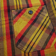 Load image into Gallery viewer, Studio D'artisan Plaid Flannel Shirt Men's Casual Heavyweight Cotton Long Sleeve Button-Up Work Shirt 5714 Yellow