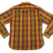 Load image into Gallery viewer, Studio D'artisan Plaid Flannel Shirt Men's Casual Heavyweight Cotton Long Sleeve Button-Up Work Shirt 5714 Yellow