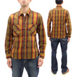 Load image into Gallery viewer, Studio D'artisan Plaid Flannel Shirt Men's Casual Heavyweight Cotton Long Sleeve Button-Up Work Shirt 5714 Yellow