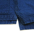 Load image into Gallery viewer, Studio D'Artisan Indigo Dobby Camp Collar Shirt - Men's Short Sleeve Casual Shirt with Relaxed Resort-Style Design - 5724U Faded-Indigo