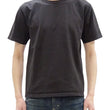 Load image into Gallery viewer, Studio D'artisan Plain T-Shirt Made from Heavyweight Loopwheeled Jersey Fabric Men's Tsuri-Ami Short Sleeve Tee 9913 Charcoal Black (Faded Black)