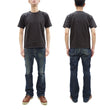 Load image into Gallery viewer, Studio D'artisan Plain T-Shirt Made from Heavyweight Loopwheeled Jersey Fabric Men's Tsuri-Ami Short Sleeve Tee 9913 Charcoal Black (Faded Black)