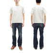 Load image into Gallery viewer, Studio D'artisan Plain T-Shirt Made from Heavyweight Loopwheeled Jersey Fabric Men's Tsuri-Ami Short Sleeve Tee 9913 Off-White