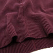 Load image into Gallery viewer, Studio D'Artisan Men's Heavyweight Waffle Knit Thermal Long Sleeve T-Shirt - 100% Cotton, Crew Neck, Ribbed Cuffs, Raw-edge hem, Made in Japan (SDA 9936) Burgundy