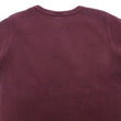 Load image into Gallery viewer, Studio D'Artisan Men's Heavyweight Waffle Knit Thermal Long Sleeve T-Shirt - 100% Cotton, Crew Neck, Ribbed Cuffs, Raw-edge hem, Made in Japan (SDA 9936) Burgundy