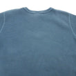 Load image into Gallery viewer, Studio D'Artisan Men's Heavyweight Waffle Knit Thermal Long Sleeve T-Shirt - 100% Cotton, Crew Neck, Ribbed Cuffs, Raw-edge hem, Made in Japan (SDA 9936) Faded-Blue