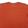 Load image into Gallery viewer, Studio D'Artisan Men's Heavyweight Waffle Knit Thermal Long Sleeve T-Shirt - 100% Cotton, Crew Neck, Ribbed Cuffs, Raw-edge hem, Made in Japan (SDA 9936) Burnt Sienna (deep red-brown color)