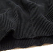 Load image into Gallery viewer, Studio D'Artisan Men's Heavyweight Waffle Knit Thermal Henley Long Sleeve T-Shirt - 100% Cotton, Ribbed Crew Neck Band, Ribbed Cuffs, Raw-edge hem, Made in Japan (SDA 9937) Black