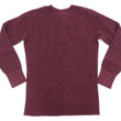 Load image into Gallery viewer, Studio D'Artisan Men's Heavyweight Waffle Knit Thermal Henley Long Sleeve T-Shirt - 100% Cotton, Ribbed Crew Neck Band, Ribbed Cuffs, Raw-edge hem, Made in Japan (SDA 9937) Burgundy