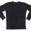 Load image into Gallery viewer, Studio D'Artisan Men's Heavyweight Waffle Knit Thermal Henley Long Sleeve T-Shirt - 100% Cotton, Ribbed Crew Neck Band, Ribbed Cuffs, Raw-edge hem, Made in Japan (SDA 9937) Black