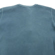 Load image into Gallery viewer, Studio D'Artisan Men's Heavyweight Waffle Knit Thermal Henley Long Sleeve T-Shirt - 100% Cotton, Ribbed Crew Neck Band, Ribbed Cuffs, Raw-edge hem, Made in Japan (SDA 9937) Faded-Blue