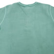 Load image into Gallery viewer, Studio D'Artisan Men's Heavyweight Waffle Knit Thermal Henley Long Sleeve T-Shirt - 100% Cotton, Ribbed Crew Neck Band, Ribbed Cuffs, Raw-edge hem, Made in Japan (SDA 9937) Emerald Green