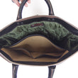 Load image into Gallery viewer, TOYS McCOY Men's Leather Shoulder Bag - U.S. Air Force Helmet Bag Style - TMA2418, 050 Brown Horsehide x Brass Zipper