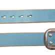Load image into Gallery viewer, Studio D'artisan Leather Belt Men's Ccasual 38mm Wide/5mm Bend Leather with Thick Oval Buckle B-87 Blue-Emerald