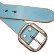 Load image into Gallery viewer, Studio D'artisan Leather Belt Men's Ccasual 38mm Wide/5mm Bend Leather with Thick Oval Buckle B-87 Blue-Emerald