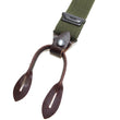 Load image into Gallery viewer, Buzz Rickson Suspenders Men's Reproduction of X back Design Military Button-on Braces for A-11 Trousers BR02718 149 Olive