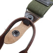 Load image into Gallery viewer, Buzz Rickson Suspenders Men's Reproduction of X back Design Military Button-on Braces for A-11 Trousers BR02718 149 Olive