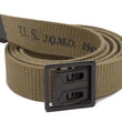Load image into Gallery viewer, Buzz Rickson Belt Men's Repro M-1937 WW2 US Army GI Cotton Webbing Belt BR02719 Khaki
