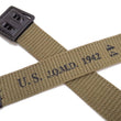 Load image into Gallery viewer, Buzz Rickson Belt Men's Repro M-1937 WW2 US Army GI Cotton Webbing Belt BR02719 Khaki