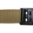 Load image into Gallery viewer, Buzz Rickson Belt Men's Repro M-1937 WW2 US Army GI Cotton Webbing Belt BR02719 Khaki