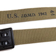 Load image into Gallery viewer, Buzz Rickson Belt Men's Repro M-1937 WW2 US Army GI Cotton Webbing Belt BR02719 Khaki
