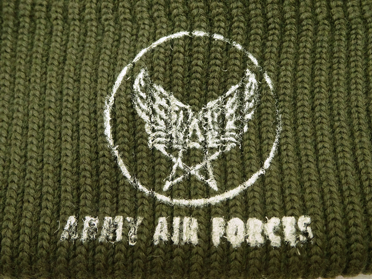 Buzz Rickson Watch Cap Men's Wool Winter Knit Hat USAAF A-4