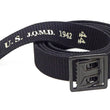 Load image into Gallery viewer, Buzz Rickson Cotton Webbing Belt Men's William Gibson M-1937 WW2 US Army GI Belt Black Version BR02767
