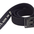 Load image into Gallery viewer, Buzz Rickson Cotton Webbing Belt Men's William Gibson M-1937 WW2 US Army GI Belt Black Version BR02767