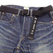 Load image into Gallery viewer, Buzz Rickson Cotton Webbing Belt Men's William Gibson M-1937 WW2 US Army GI Belt Black Version BR02767